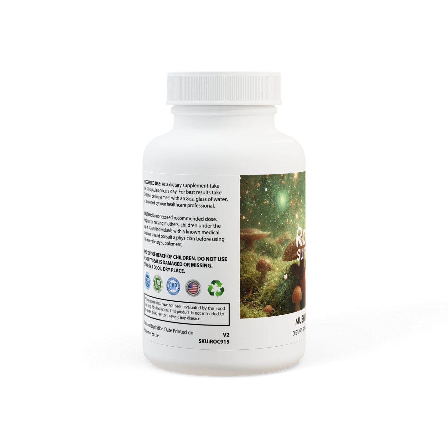 Mushroom Blend Supplement (60 Capsules)